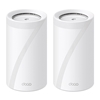 Picture of Wireless Router|TP-LINK|Wireless Router|19000 Mbps|Mesh|Wi-Fi 7|2x2.5GbE|1x10GbE|1xSPF+|DHCP|DECOBE85(2-PACK)