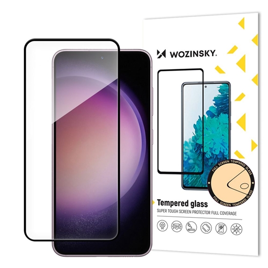 Picture of Wozinsky Wozinsky Full Glue tempered glass for Samsung Galaxy S24+ with black frame