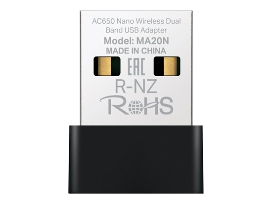Picture of WRL ADAPTER 650MBPS USB NANO/MA20N MERCUSYS