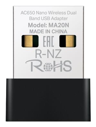 Изображение WRL ADAPTER 650MBPS USB NANO/MA20N MERCUSYS