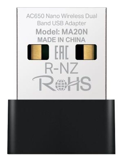 Picture of WRL ADAPTER 650MBPS USB NANO/MA20N MERCUSYS