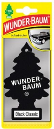 Изображение WUNDER-BAUM Zapachowa Choinka do auta Czarna Klasyka