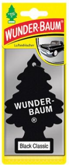 Picture of WUNDER-BAUM Zapachowa Choinka do auta Czarna Klasyka