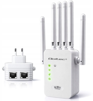 Изображение Wzmacniacz syganłu WiFi 5 | Repeater | Access Point | AC1200 Mb/s| 6 anten | 2xRJ45 | 128MB 