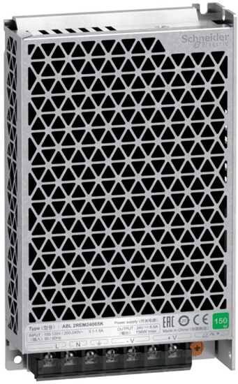 Picture of Zasilacz impulsowy siatkowy ABL2 Modicon Easy DC24V 150W ABL2REM24065K