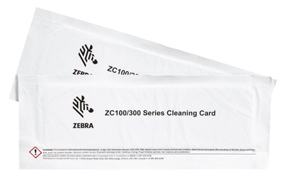 Attēls no Zebra Cleaning Card Kit (Improved), ZC100/300, 2 Cards