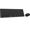 Изображение ZESTAW BEZPRZEWODOWY KLAWIATURA SLIM + MYSZ 2,4 GHz EK122K       LIBERTY CZARNY 