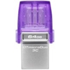 Picture of Zibatmiņa Kingston DataTraveler microDuo 3C 64GB USB Type-A + USB Type-C
