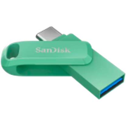 Изображение Zibatmiņa SanDisk Ultra Dual Drive Go USB-A / USB Type-C 128GB Absinthe Green