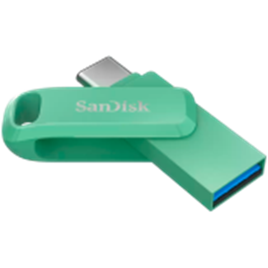 Изображение Zibatmiņa SanDisk Ultra Dual Drive Go USB-A / USB Type-C 128GB Absinthe Green