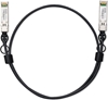 Picture of Zyxel DAC25G-1M-ZZ0101F InfiniBand un optiskās šķiedras kabelis SFP28 DAC Melns