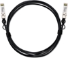 Picture of Zyxel DAC25G-3M-ZZ0101F InfiniBand un optiskās šķiedras kabelis SFP28 DAC Melns