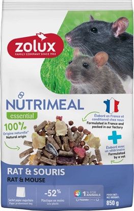 Picture of Zolux ZOLUX Karma mieszanka dla myszy szczura NUTRIMEAL 4 850g