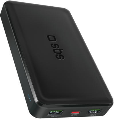 Attēls no Enerģijas krātuve SBS 10000mAh 20W Black USB-A USB-C PD