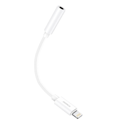 Picture of Adapter USB Foneng BM20 Lightning - Jack 3.5mm Biay  (BM20 White)