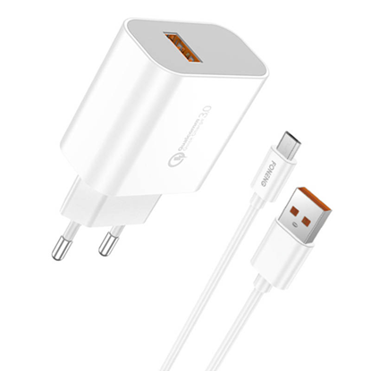 Attēls no adowarka Foneng adowarka QC3.0 USB EU46 Micro