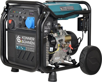 Attēls no Agregat Könner & Söhnen KS8100iEG 8000 W 1-fazowy