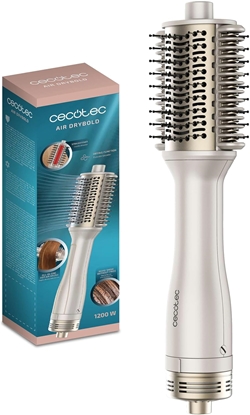 Picture of Cecotec Air Brush with Heating Plates | Air DryBold | Ceramic heating system | Ion conditioning | 1200 W | Gold/White