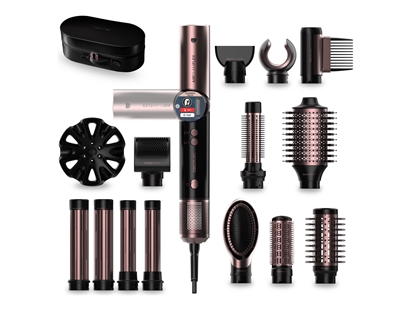 Picture of Cecotec Styling Brush | AirGlam 14in1 Flex Black | Ion conditioning | Barrel diameter 32 mm/35 mm | 1400 W | Black