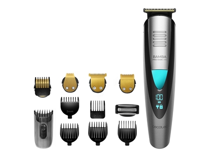 Picture of Cecotec Trimmer | PrecisionCare Pro 5-in-1 | Cordless | Wet & Dry | Number of length steps 13 | Black/Silver