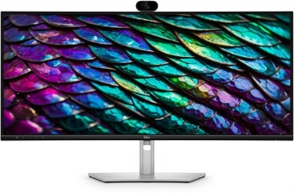 Attēls no DELL PRO PLUS 34 P3426WEB QHD IPS 21:9 100HZ 3800R 5MS 4MP-CAM KVM RJ45 USBC-90W SPKR