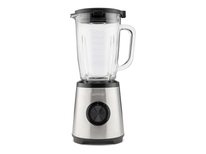 Picture of Gorenje Blender | B1300E | Tabletop | 1300 W | Jar capacity 1.75 L | Jar material Plastic | Black/Stainless steel