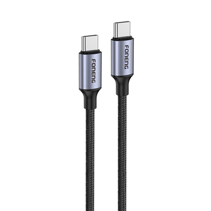 Picture of Kabel USB Foneng USB-C - USB-C 1.2 m Czarny (X95 1.2m C-C)