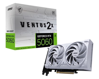 Attēls no Karta graficzna GeFroce RTX 5060 8G VENTUS 2X OC WHITE