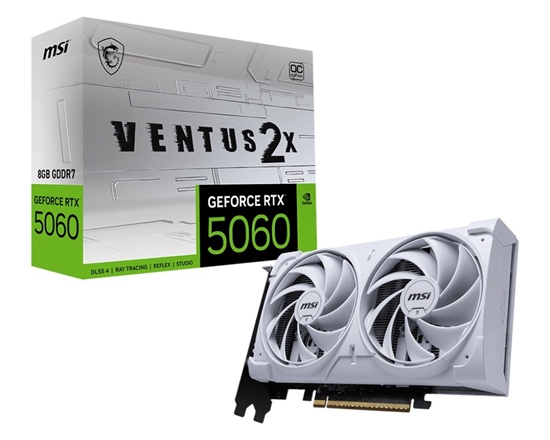 Picture of Karta graficzna GeFroce RTX 5060 8G VENTUS 2X OC WHITE