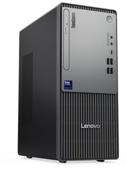 Изображение Komputer ThinkCentre Neo 50t G6 TOWER 13BD005CPB  Ultra 3 205/16GB/512GB/INT/BLACK/3YRS OS 