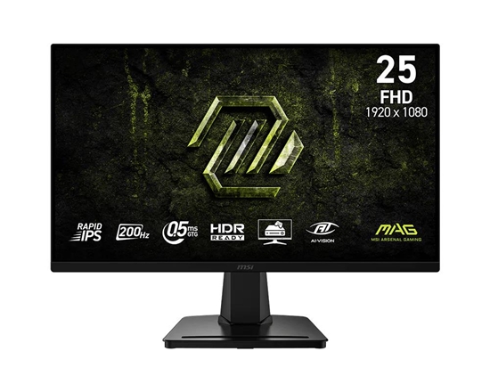 Picture of LCD Monitor|MSI|24.5 "|1920 x 1080 pixels|Full HD|Native aspect ratio 16:9|LCD|Flat|MAG256FE20