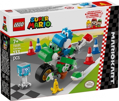 Attēls no LEGO Super Mario Mario Kart  Yoshi Bike (72031)