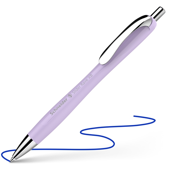 Picture of Lodīšu pildspalva SCHNEIDER Slider Rave blossom Refill Slider, 755 XB zila