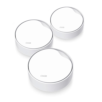 Изображение Mesh sistēma TP-Link DECO X50 POE 3 Pack Wi-Fi 6 White