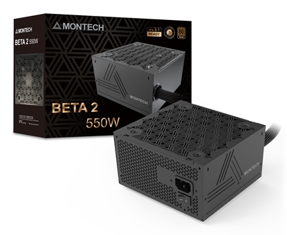 Attēls no Power Supply|MONTECH|BETA 2|ATX|PC|100 - 240 V|550 W|BETA2550W