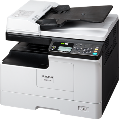 Изображение Ricoh M 2310N (423847) Printer Laser B/W MFP A3 23 ppm USB Ethernet LAN