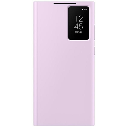 Изображение Samsung Etui Samsung EF-ZS918CV S23 Ultra S918 lawendowy/lavender Smart View Wallet Case