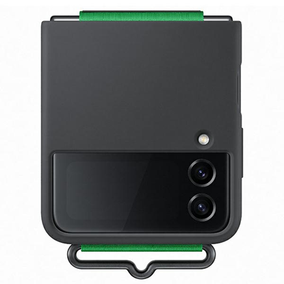 Picture of Samsung Samsung Silicone Cover with Ring do Galaxy Z Flip 4 black