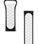 Picture of Tactical 22mm Double Silicone Watch Strap and Watch Band Black White