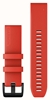 Picture of Garmin QuickFit 22mm Silicone Watch Strap for Garmin watches / red