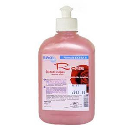 Изображение +Šķidrās krēmziepes Rose EXTRA S 500ml, EWOL (jauns kods JUSSK-RO-05)