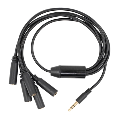 Attēls no 1-to-5 splitter, 3.5mm jack—Shelly accessory for The Pill