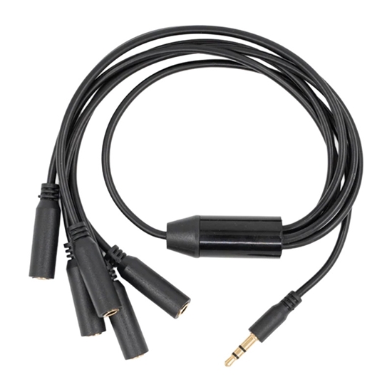 Picture of 1-to-5 splitter, 3.5mm jack—Shelly accessory for The Pill