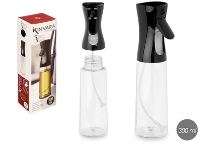 Picture of 300 ml black oil sprayer bottle, 24×8×6 cm, 64761, Kinvara