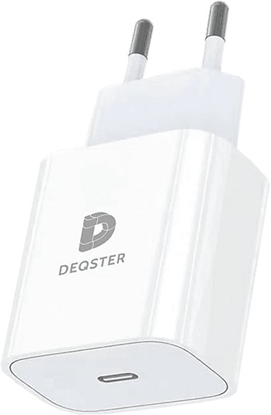 Attēls no 30W USB-C Charger EU-Plug, 30 Watt, White