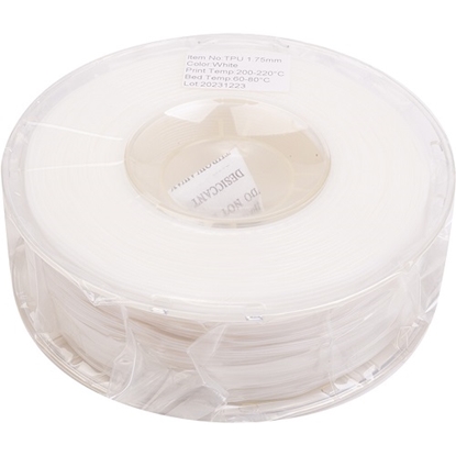 Picture of 3D Printing Filament TPU, 1.75mm, 1kg, White