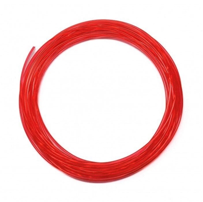 Изображение 3DSimo Filament PLA, Transparent RED, 5m