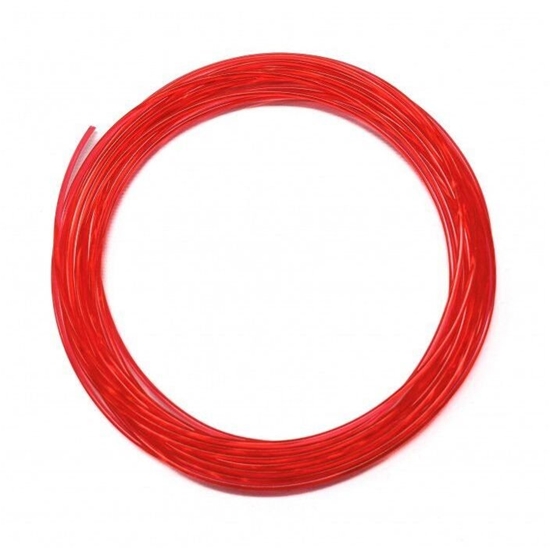 Изображение 3DSimo Filament PLA, Transparent RED, 5m
