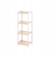 Picture of 4 tier square shelf, bamboo pink, 100.2×35.2×30.2 cm, 82778, Berilo