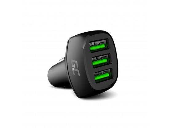 Изображение 54W 3xUSB 12V/24V auto lādētājs ar tehnoloģiju Ultra Charge